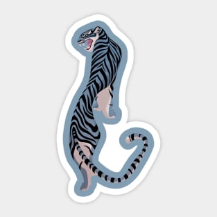 Angry tiger Sticker